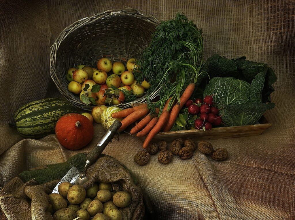 vegetables, ingredients, harvest